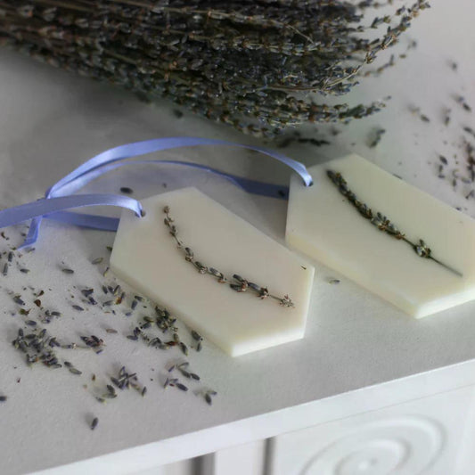 Maximalbeton - Duftaufhänger Lavendel - 2er Set