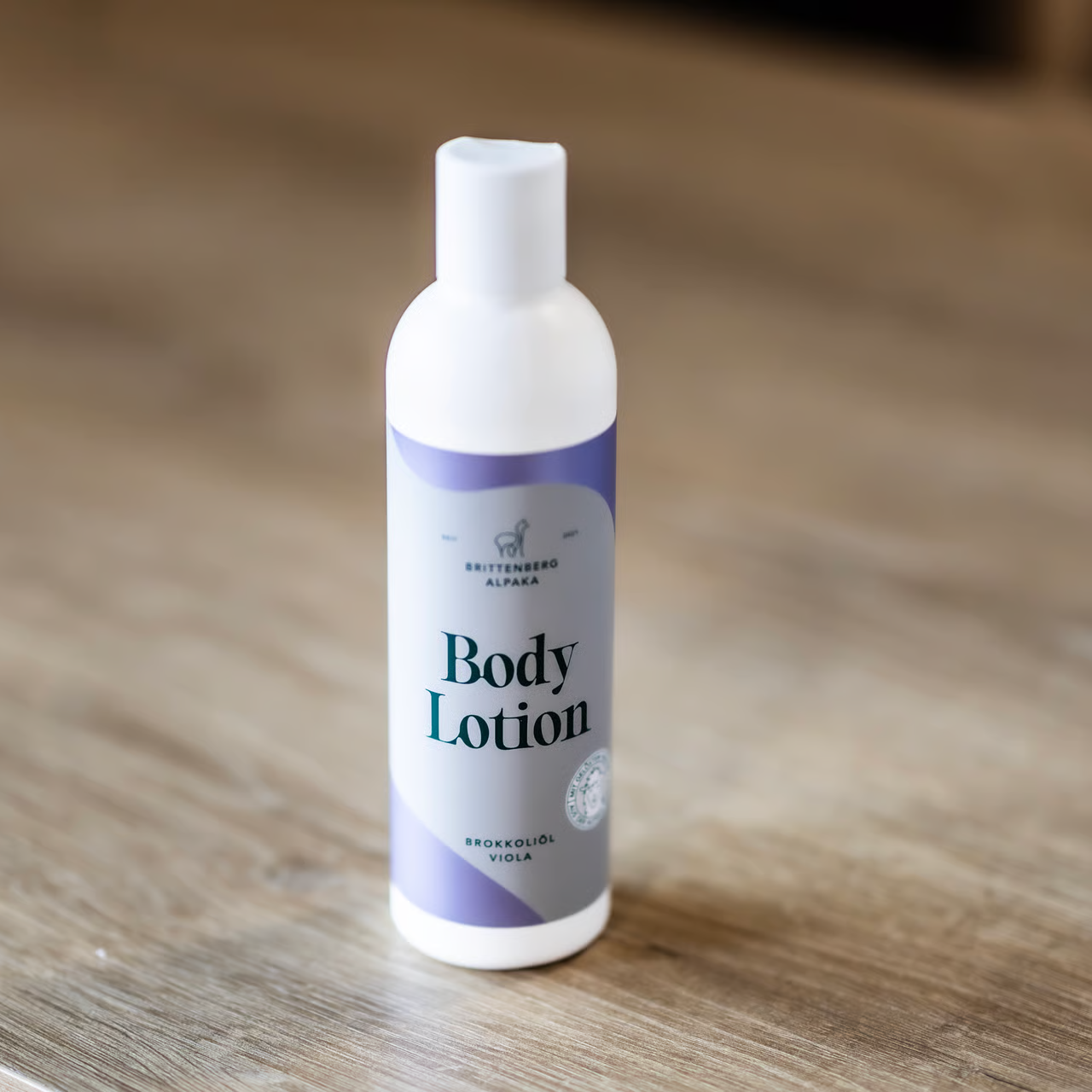 Brittenberg Alpaka - Body Lotion - Brokkoliöl & Viola- mit Keratin aus Alpakawolle - Verdancia