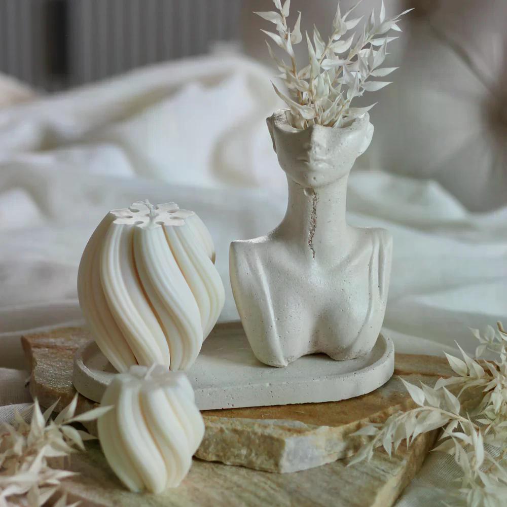 Maximalbeton - Betonvase "Lady Grey"