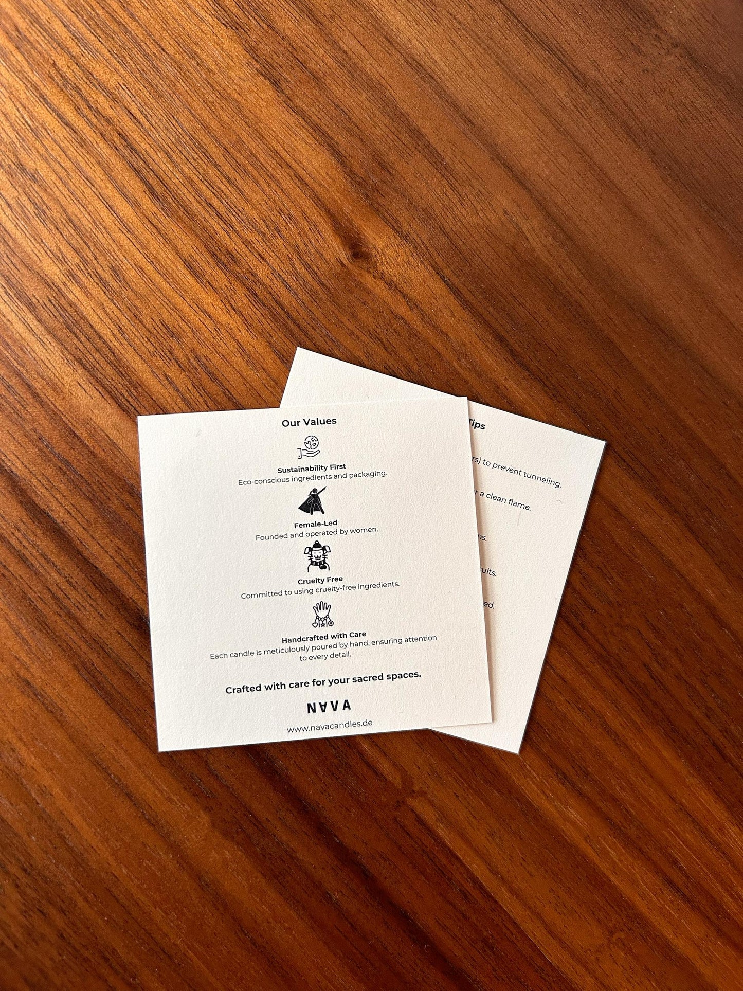 Nava Berlin Letting Go Kerze – 100 % Bio-Sojawachs für Neubeginn & Balance - Verdancia