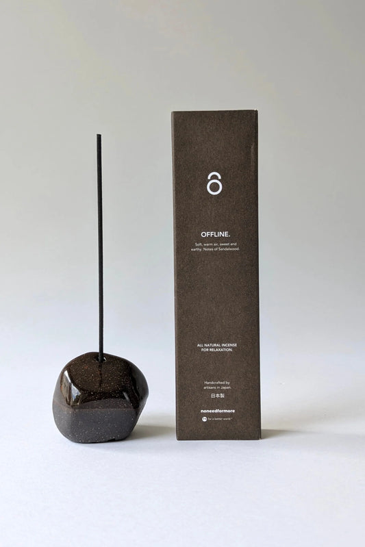 no need for more - Natürliche Räucherstäbchen - "Offline" - sanftes Sandelholz - Verdancia
