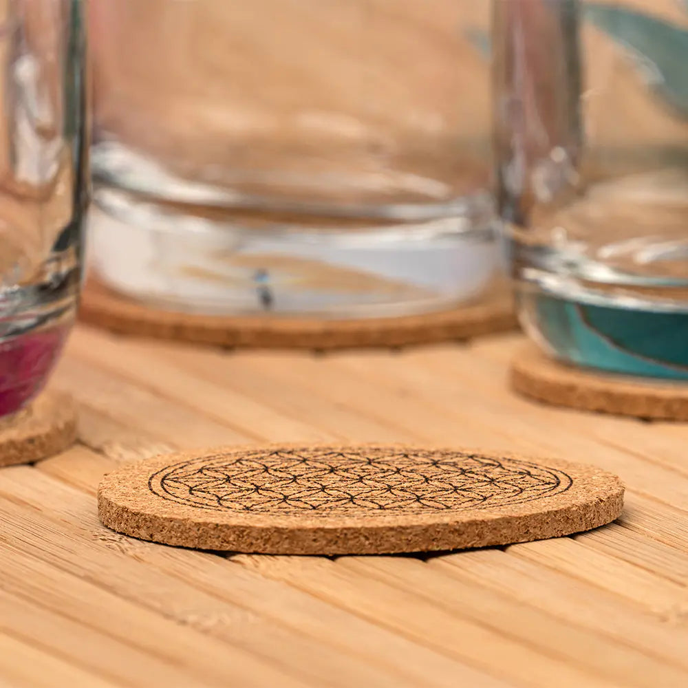 Korkuntersetzer 6er Set - Verdancia