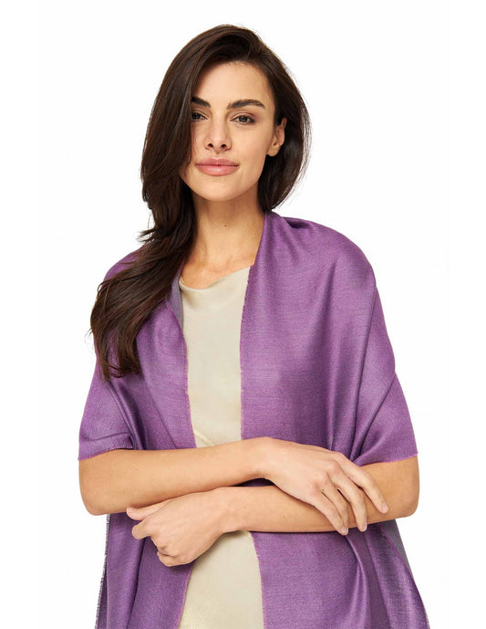 Apu Kuntur | Alpaka‑Seiden‑Schal Duo – 70 % Baby‑Alpaka 30 % Seide - Verdancia 1