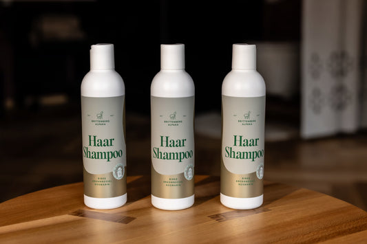 Brittenberg Alpaka - Haarshampoo - Birke - mit Keratin aus Alpakawolle - Verdancia