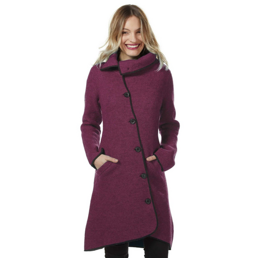 Apu Kuntur - Alpaka Mantel ASI – Damen Wollmantel aus Alpaka & Wolle | Verdancia 2