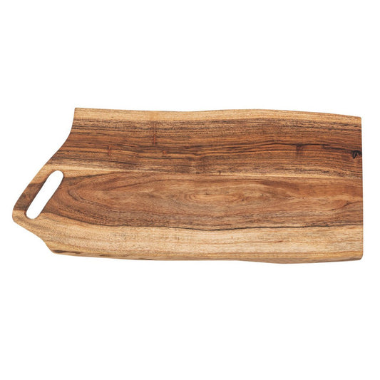 Servierbrett Dekotablett - Viking - 60x23cm Dekobrett - Akazie massiv Voglrieder