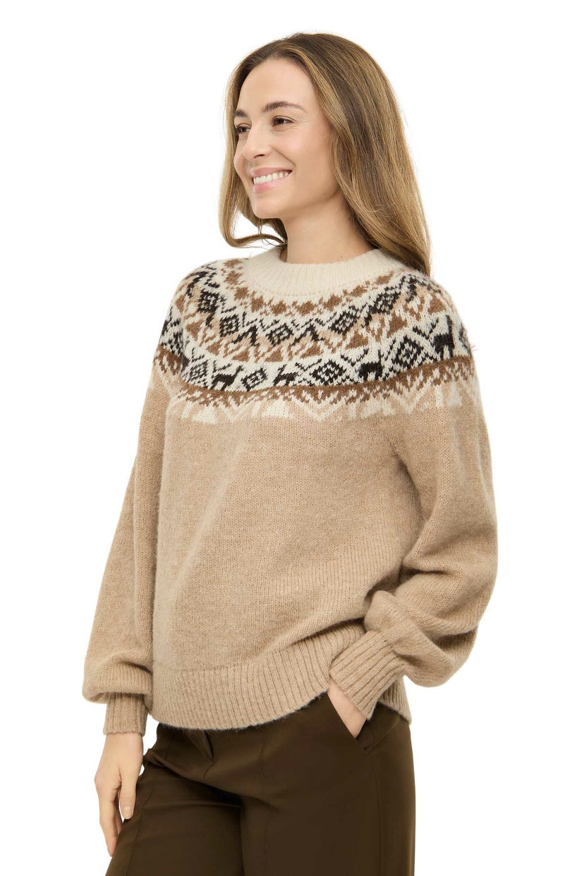 Apu Kuntur - Alpaca Crew Neck Sweater SOLANA – 100% Baby Alpaca