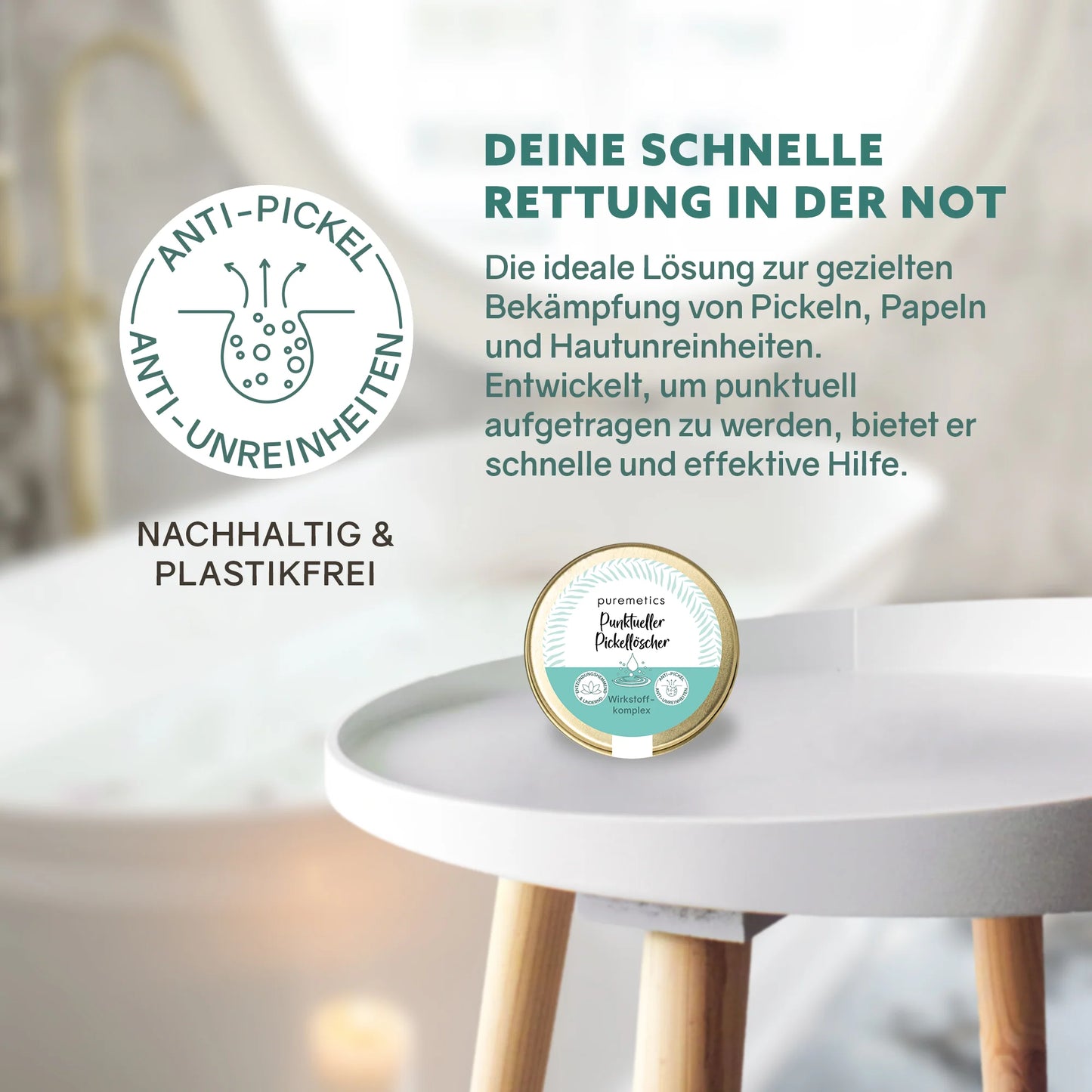 Puremetics | Precisioner „Punktueller Pickellöscher“ – Intensivpflege bei Hautunreinheiten