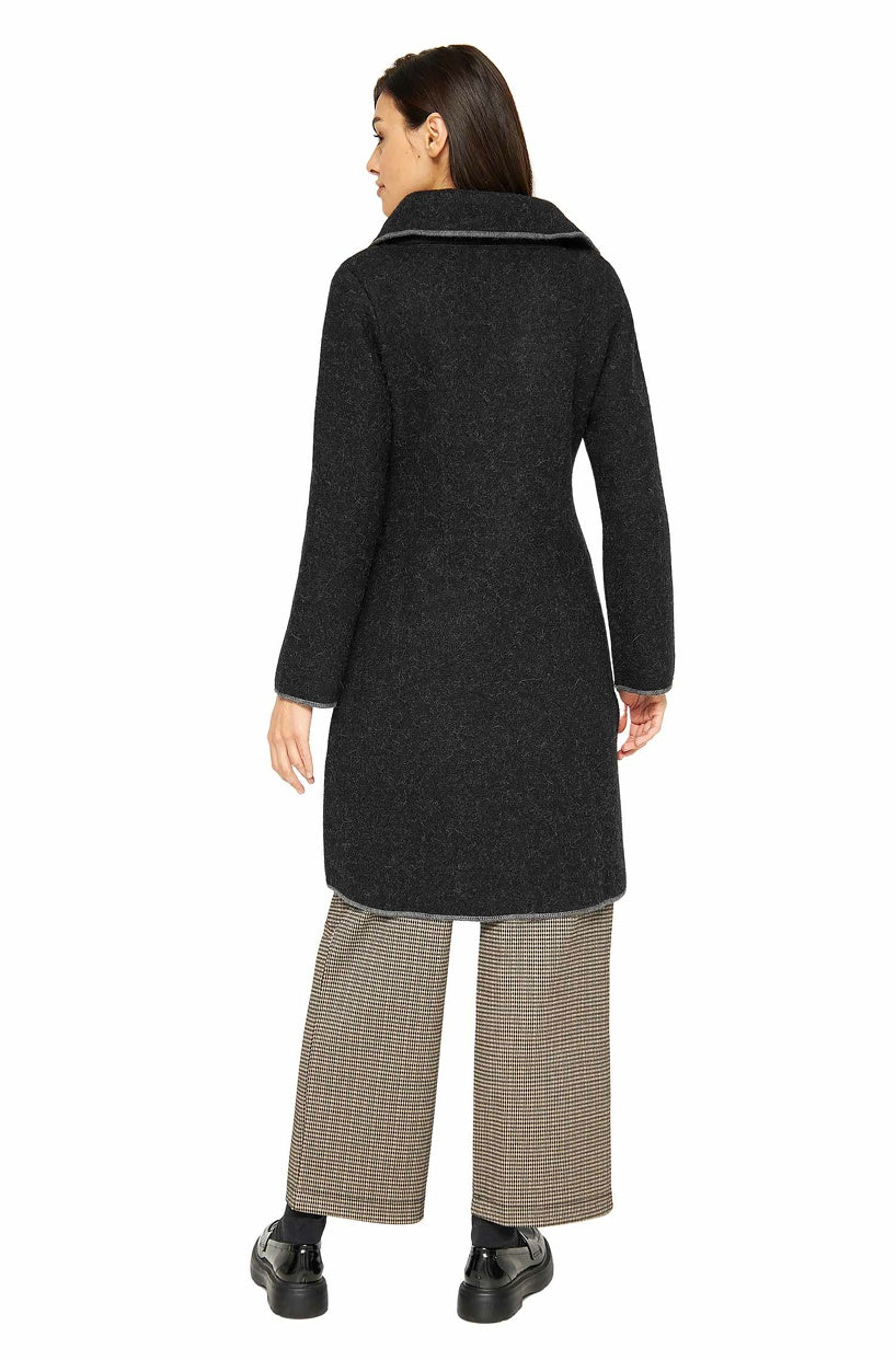 Apu Kuntur - Alpaka Mantel ASI – Damen Wollmantel aus Alpaka & Wolle | Verdancia 1