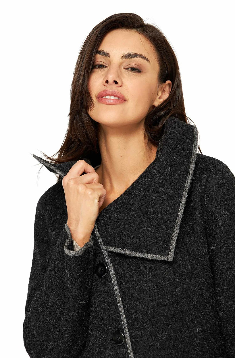 Apu Kuntur - Alpaka Mantel ASI – Damen Wollmantel aus Alpaka & Wolle | Verdancia 5