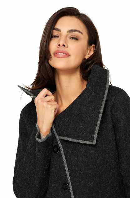 Apu Kuntur - Alpaka Mantel ASI – Damen Wollmantel aus Alpaka & Wolle | Verdancia 5