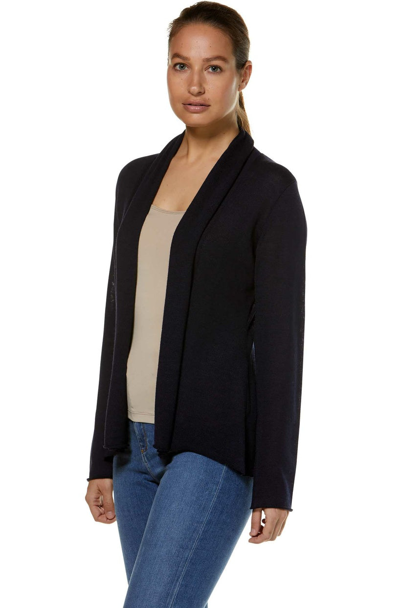 Apu Kuntur - Alpaka Strickjacke PENELOPE – Damen Schalkragenjacke aus Baby Alpaka | Verdancia 7