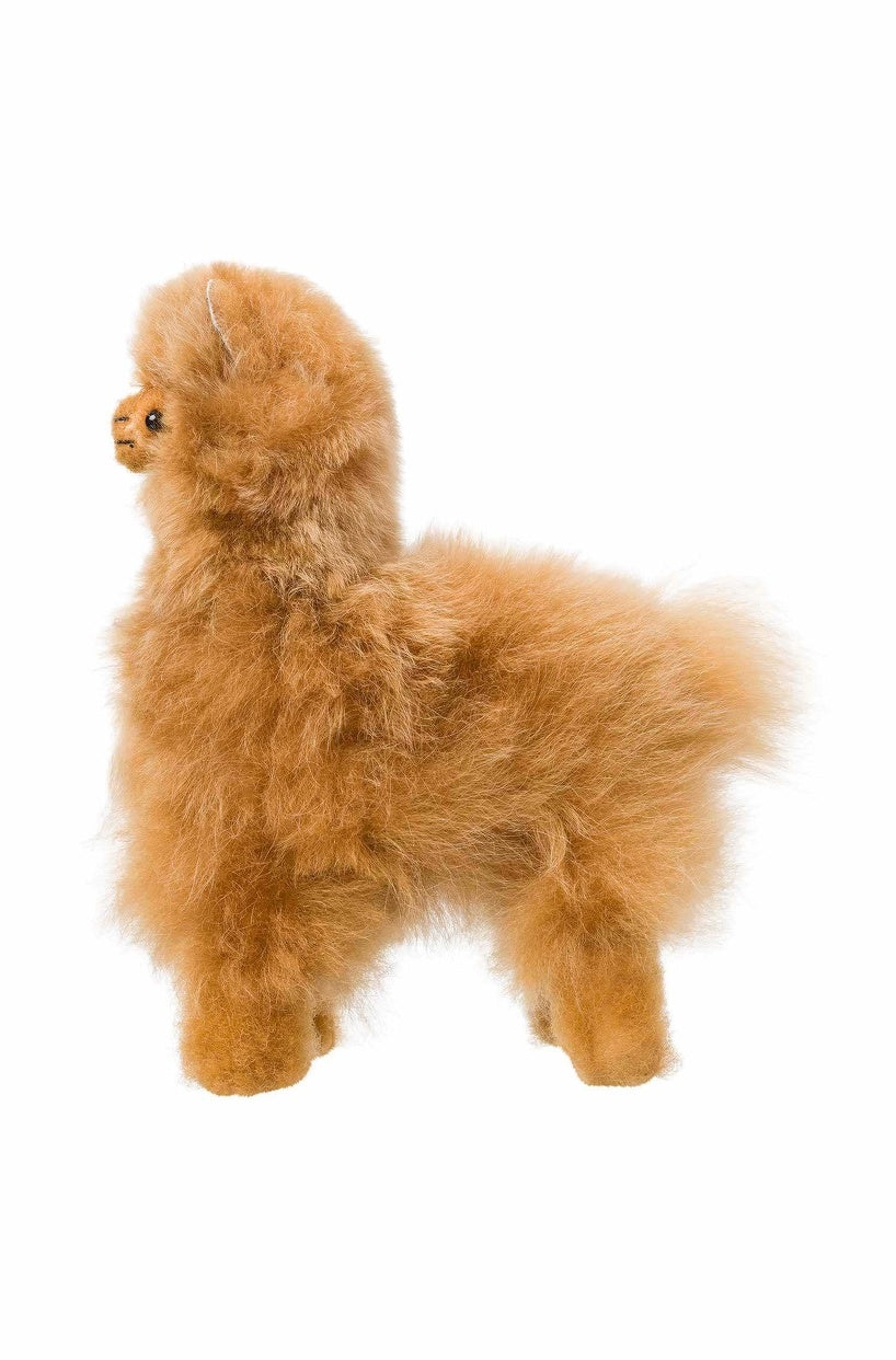Apu Kuntur - Kuscheliges Alpaka-Felltier - 15cm - braun 2