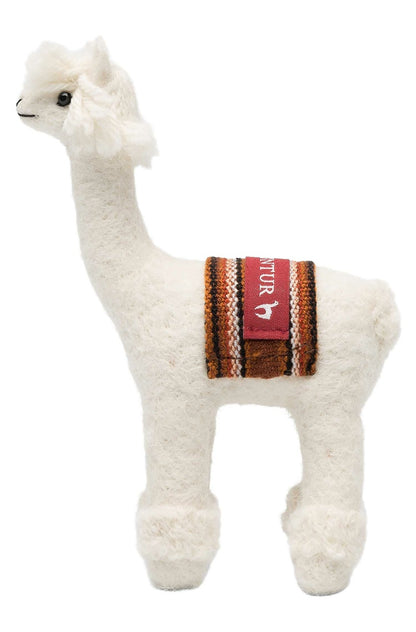 Apu Kuntur - Alpaka Stofftier RASSI - braun