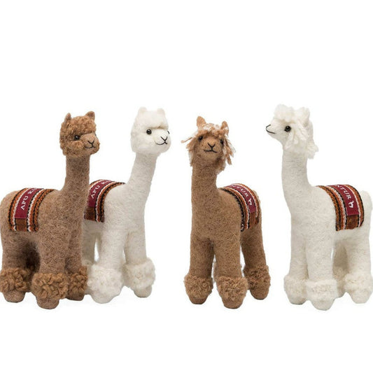 Apu Kuntur - Alpaka Stofftier RASSI - 1