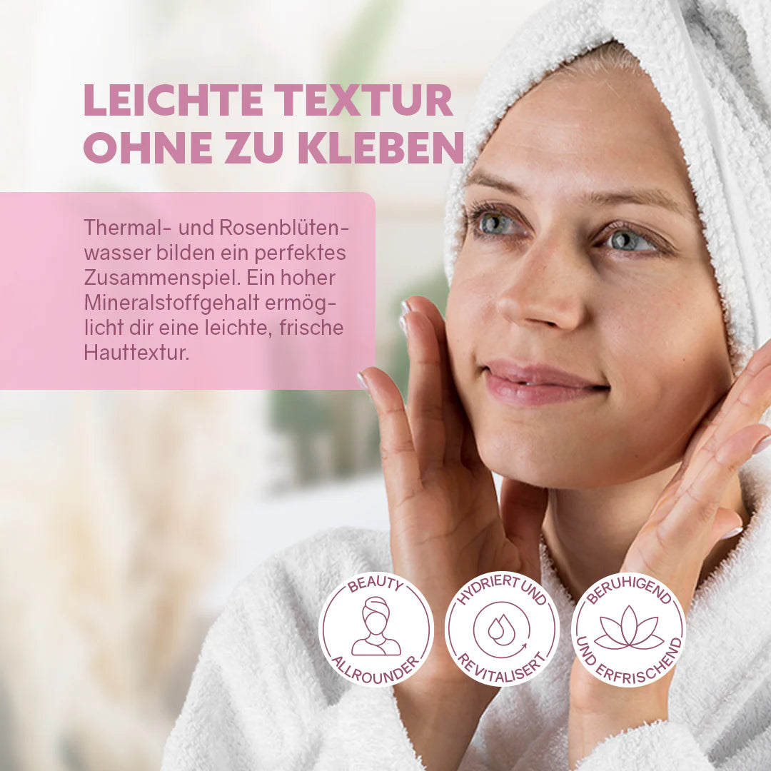 Puremetics | Beauty-Allrounder „Rosenwasser“ – Natürliches Rosenwasser für Haut & Haare
