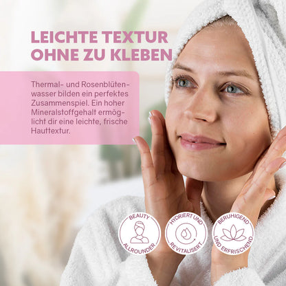 Puremetics | Beauty-Allrounder „Rosenwasser“ – Natürliches Rosenwasser für Haut & Haare