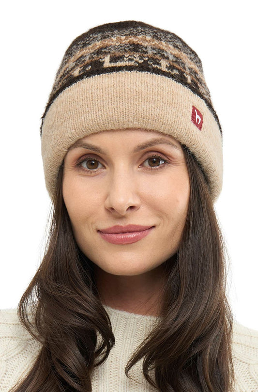 Apu Kuntur - Alpaka Mütze NATURA – Wendemütze aus 100% - ungefärbt - Verdancia