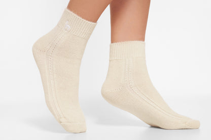 Apu Kuntur - Alpaka WOHLFÜHL Socken - Alpaka-Woll-Mix - natur 6