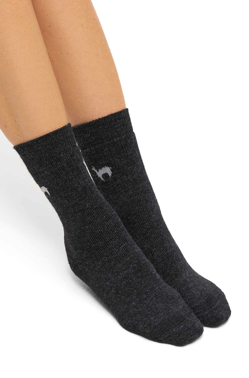 Apu Kuntur | Alpaka-Trekking-Socken – Alpaka-Wollmix - Verdancia 2