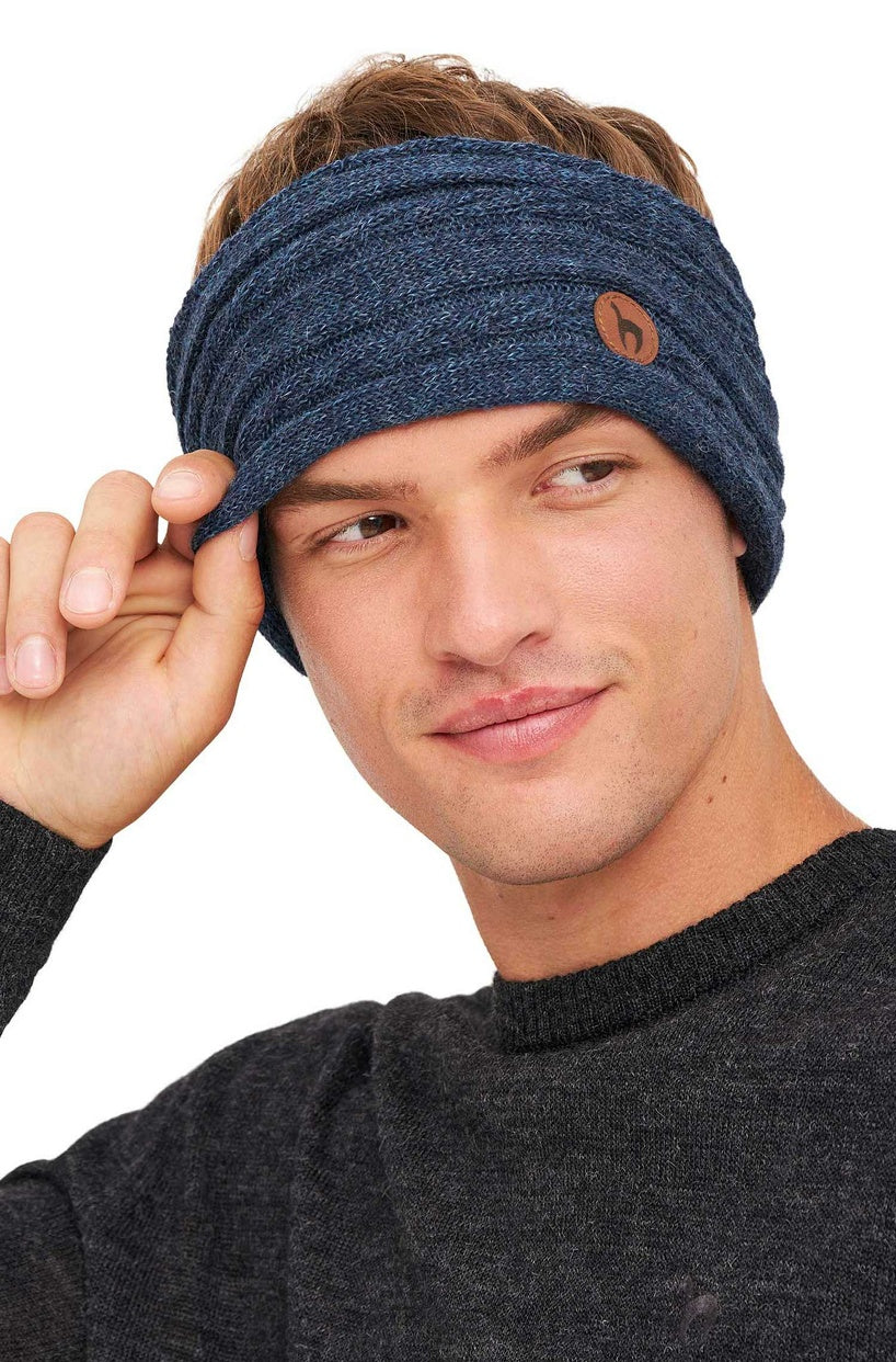 Alpaka Stirnband Suave – 100 % Baby‑Alpaka | Doppelt gestrickt - Apu Kuntur - Verdancia 5