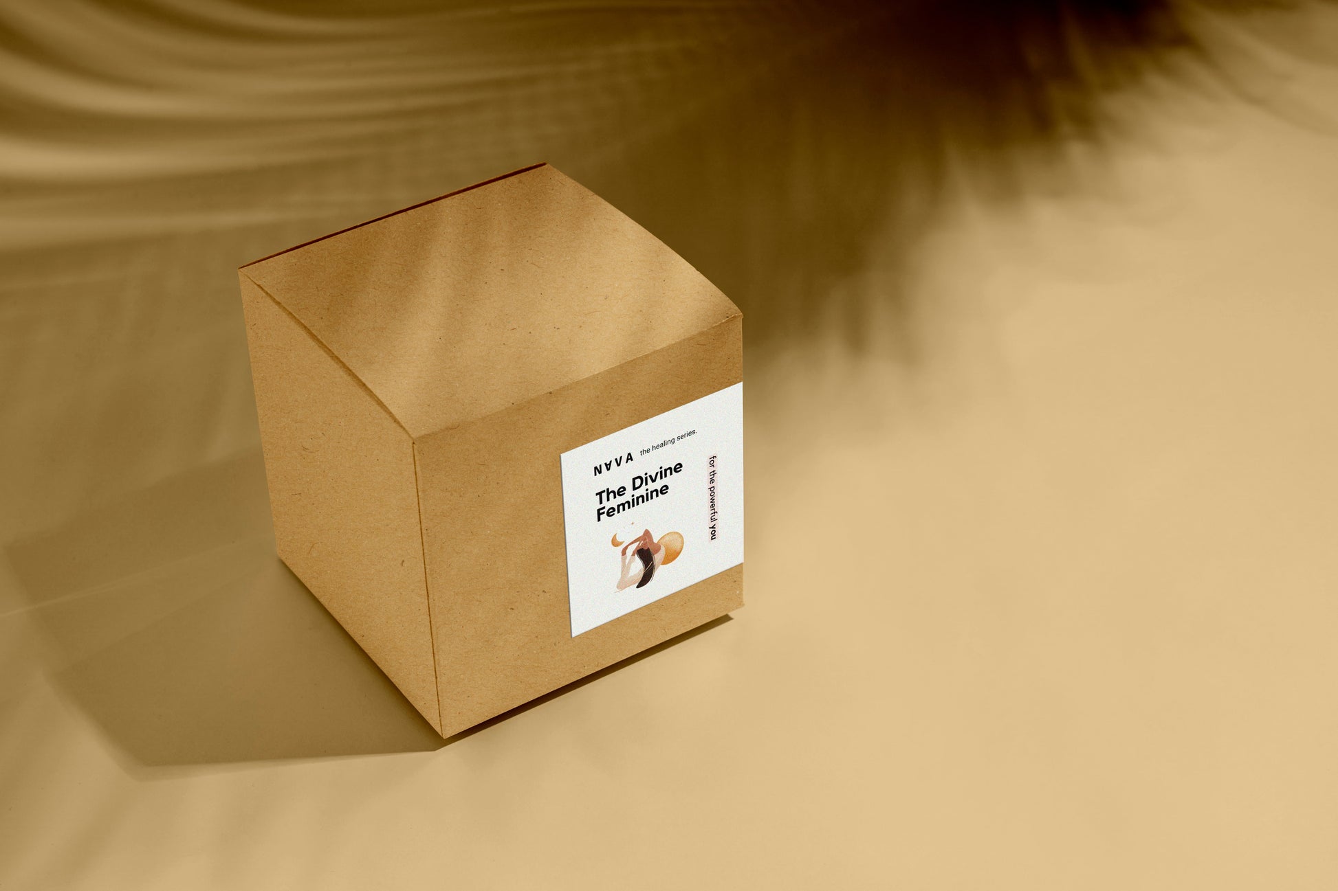 Divine Feminine Kerze – Handgemachte Sojakerze mit Orange & Patchouli - Verdancia