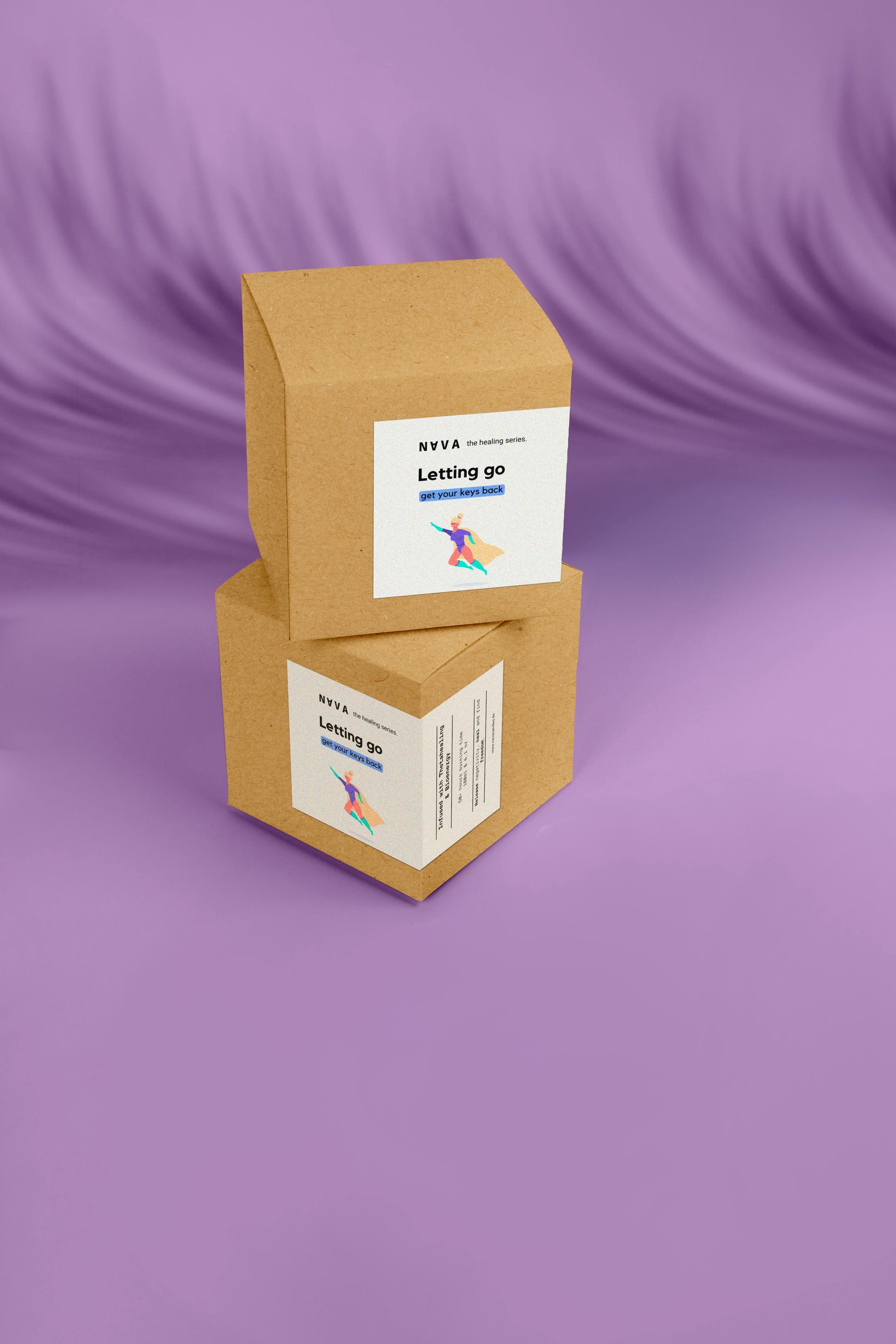 Nava Berlin Letting Go Kerze – 100 % Bio-Sojawachs für Neubeginn & Balance - Verdancia