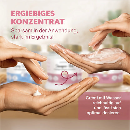 Puremetics | Volumen Conditioner-Cream „Reismilch“ – Leichte Haarpflege mit Protein-Komplex