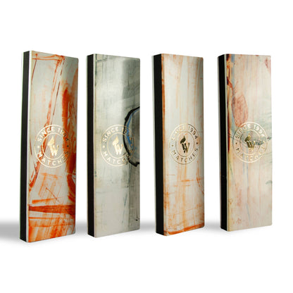 "ART" Premium Streichhölzer – Handbemalte Design-Streichhölzer, Unikat & nachhaltig - Verdancia