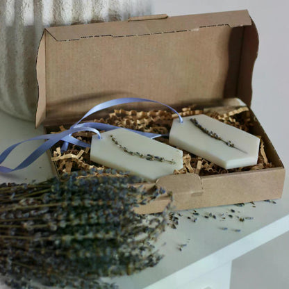 Maximalbeton - Duftaufhänger Lavendel - 2er Set