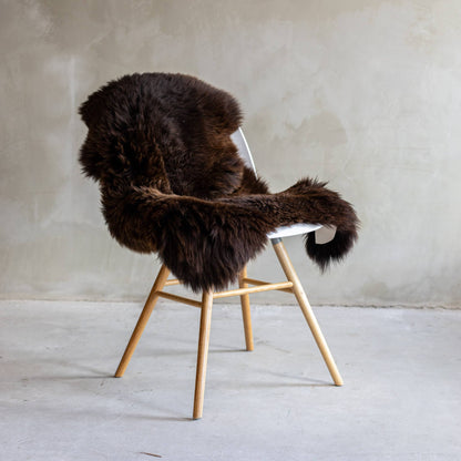 Texel sheepskin - van Buren - sofa fur - brown