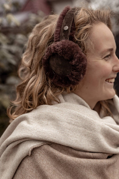 Lammfell Ohrenschützer - Van Buren - - Verdancia