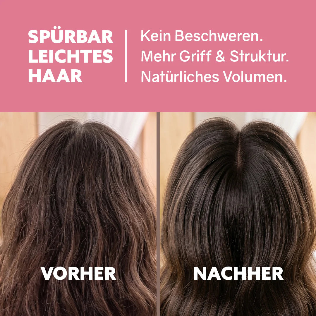Puremetics | Volumen Shampoo-Fluff „Reismilch“ – Protein Shampoo Konzentrat für mehr Fülle & Griff | Puremetics
