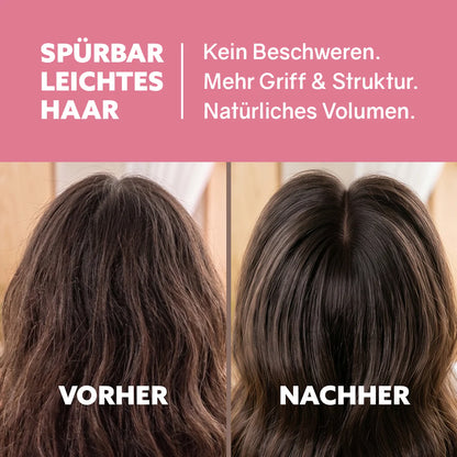 Puremetics | Volumen Shampoo-Fluff „Reismilch“ – Protein Shampoo Konzentrat für mehr Fülle & Griff | Puremetics
