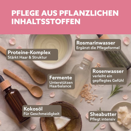Puremetics | Volumen Conditioner-Cream „Reismilch“ – Leichte Haarpflege mit Protein-Komplex