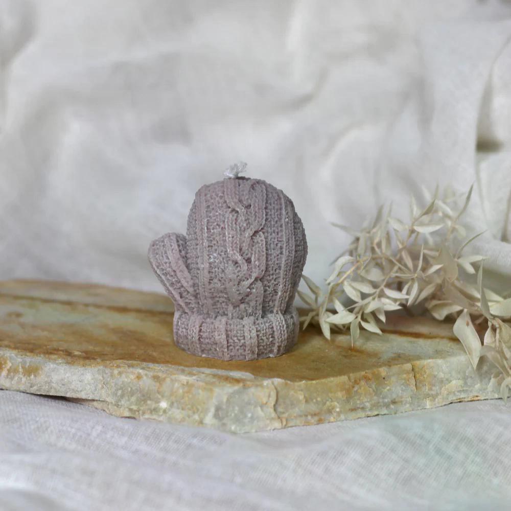 Maximalbeton - Kerze "Handschuh"