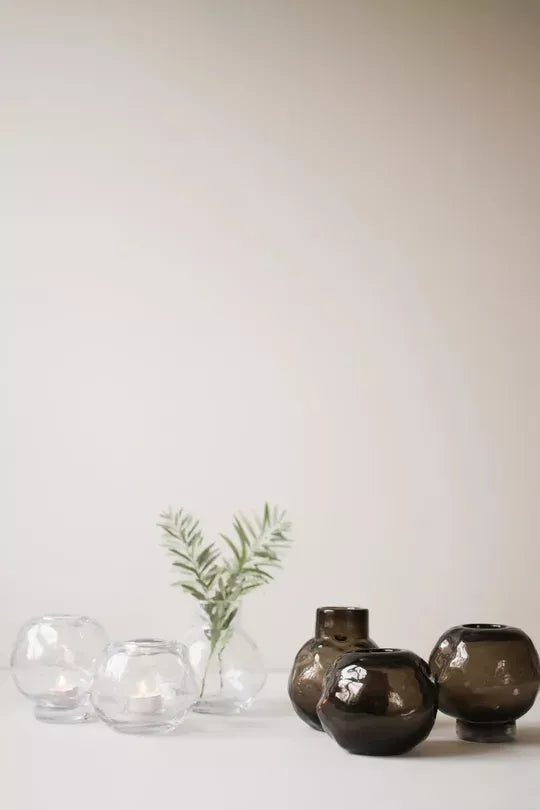 "Bunch" - mini Vase - Glas - Transparent - 12cm - Verdancia