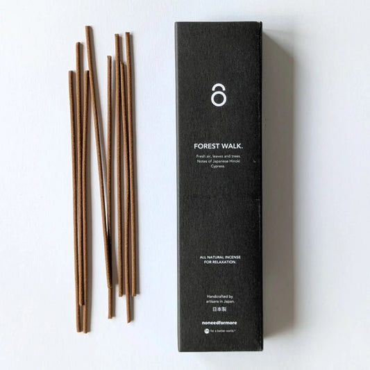 no need for more - Natural Incense Sticks - "Forest Walk" - Fir, Hinoki Cypress
