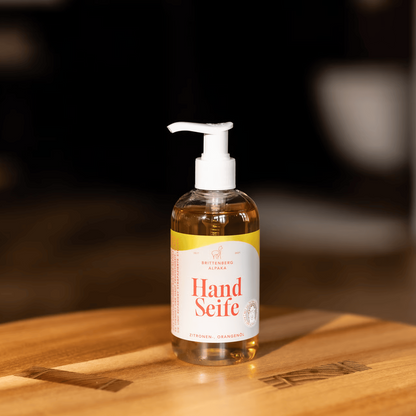 Brittenberg Alpaka-Kosmetik - Alpaka Handseife Orange & Zitrone 2 | Verdancia