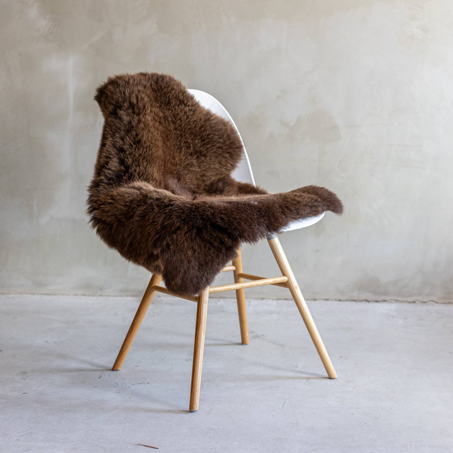 Texel sheepskin - van Buren - sofa fur - brown