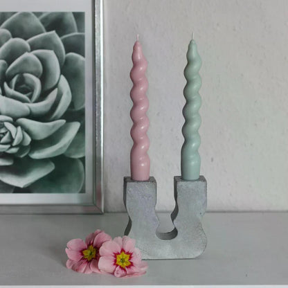 Maximalbeton - Betonkerzenständer "Double Trouble"