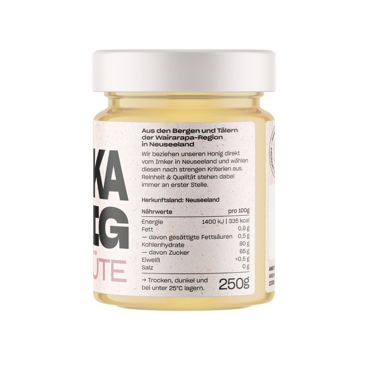 ANUK Manuka Wildblüten-Honig – Premiumqualität