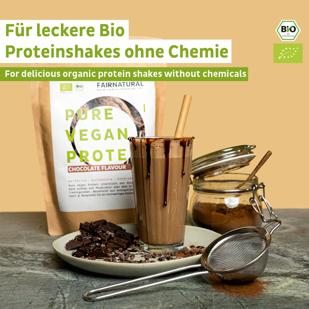 Bio Veganes Proteinpulver Schoko ohne Soja - Verdancia