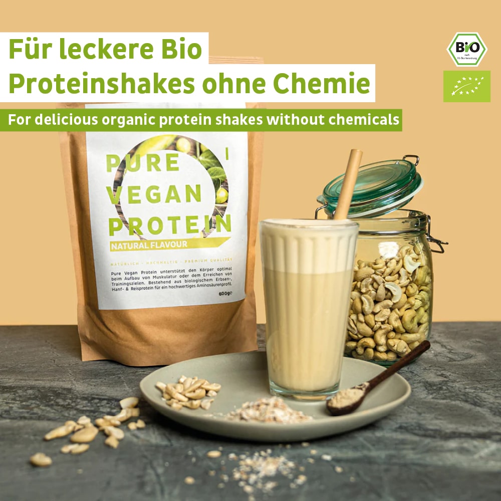 Bio Veganes Proteinpulver Neutral ohne Soja - Verdancia