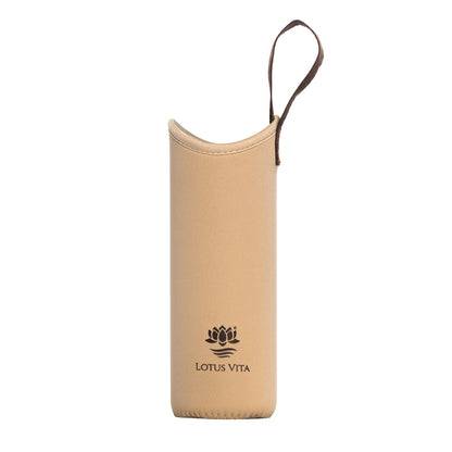 Neoprene protective cover for drinking bottle