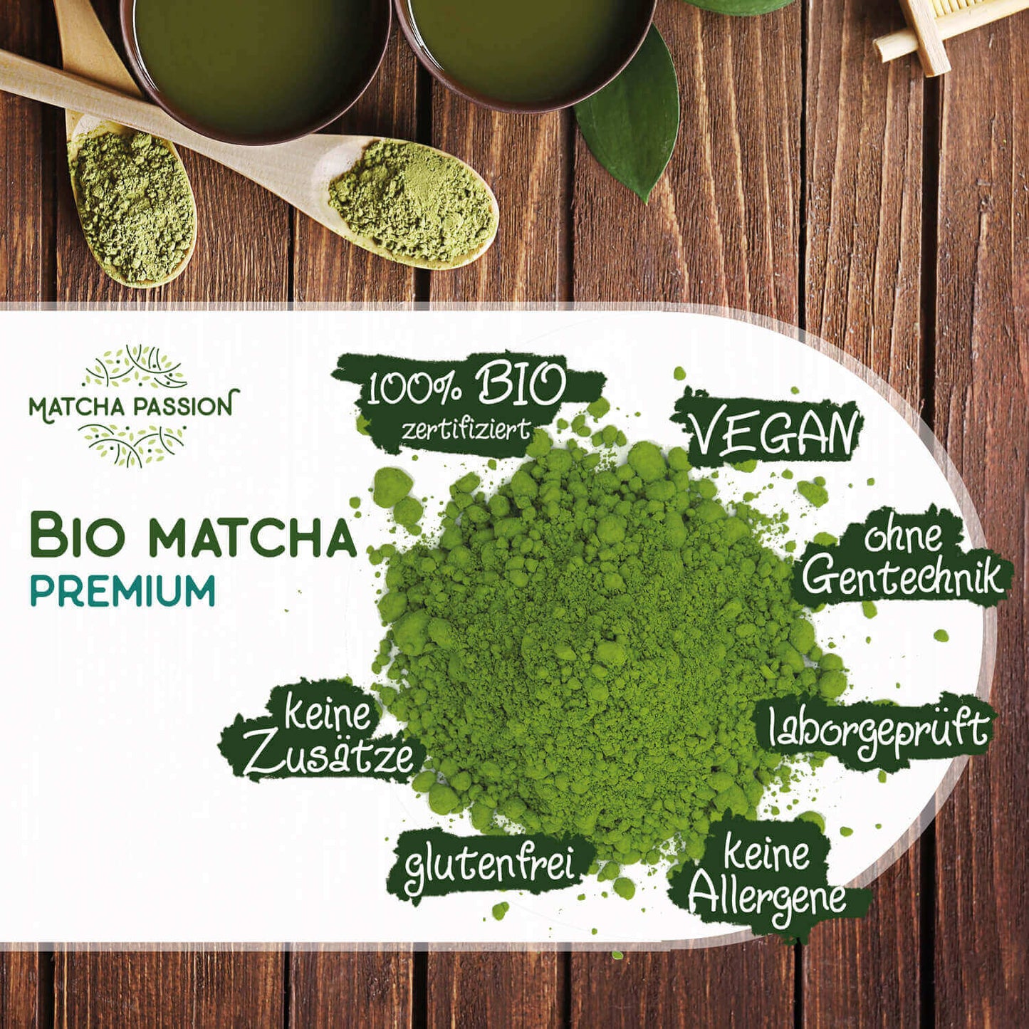 Bio Matcha Premium 30g Dose