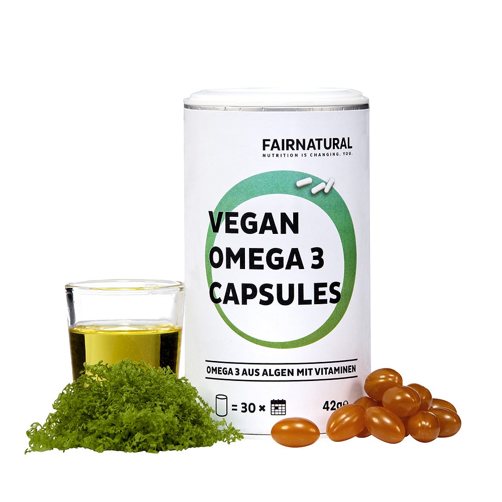 Vegan Omega 3 Kapseln aus Algen - Verdancia