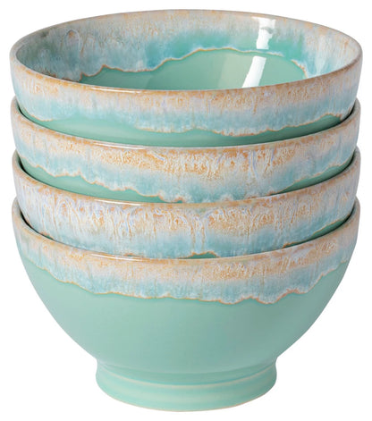 GRESPRESSO - 4er Set - latte bowls - aqua -