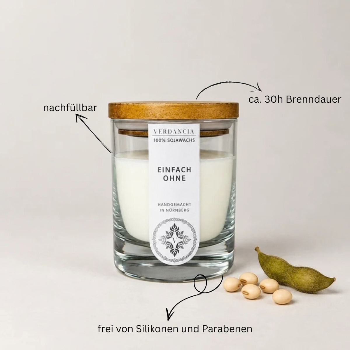 Einfach Ohne Duftkerze Hoverbild Verdancia