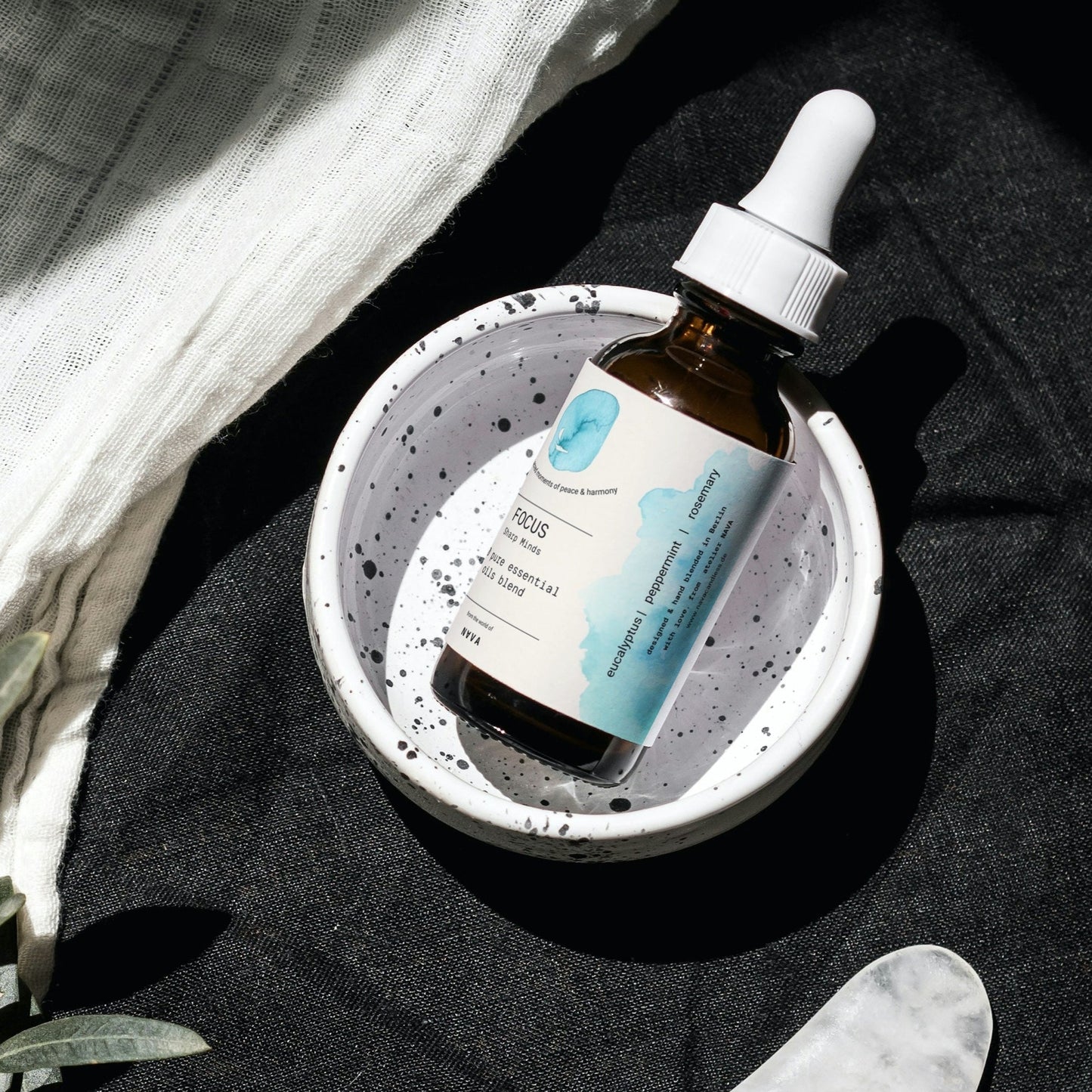 Nava Berlin - FOCUS Öl – Ätherische Ölmischung für Konzentration & Klarheit - Verdancia